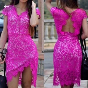 XL PINK MINI DRESS